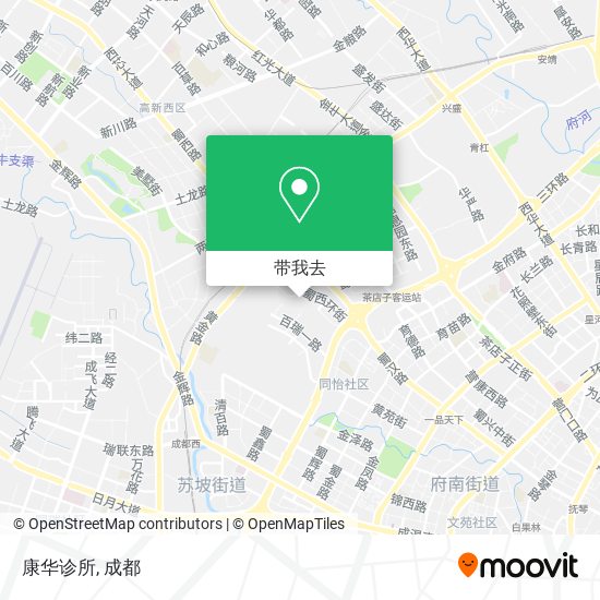康华诊所地图
