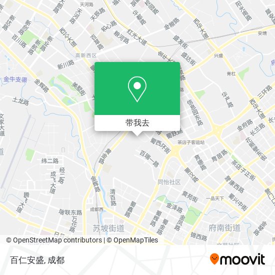 百仁安盛地图