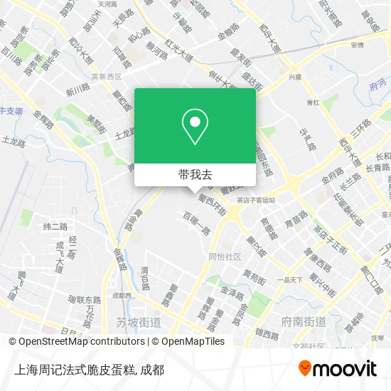 上海周记法式脆皮蛋糕地图