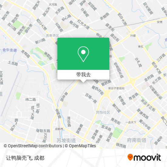 让鸭脑壳飞地图