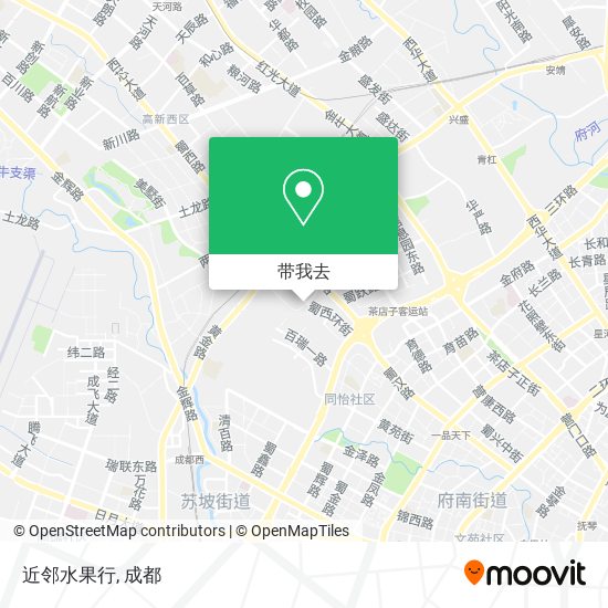 近邻水果行地图