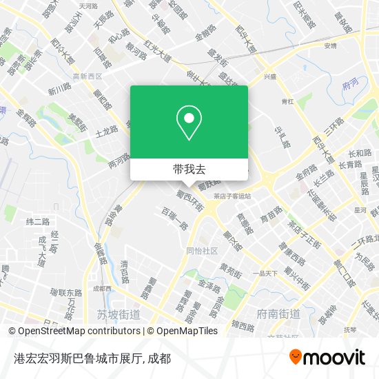 港宏宏羽斯巴鲁城市展厅地图