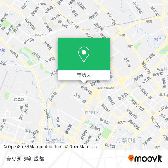 金玺园-5幢地图