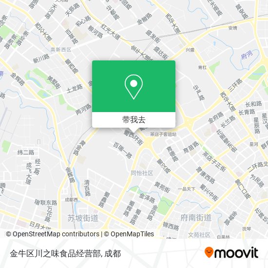 金牛区川之味食品经营部地图