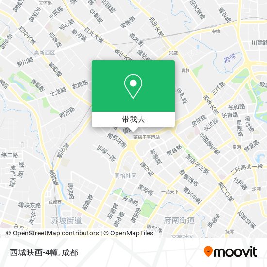 西城映画-4幢地图