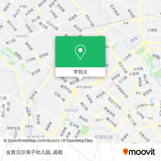 金茜贝尔亲子幼儿园地图