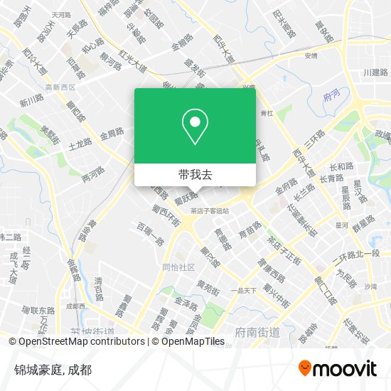 锦城豪庭地图