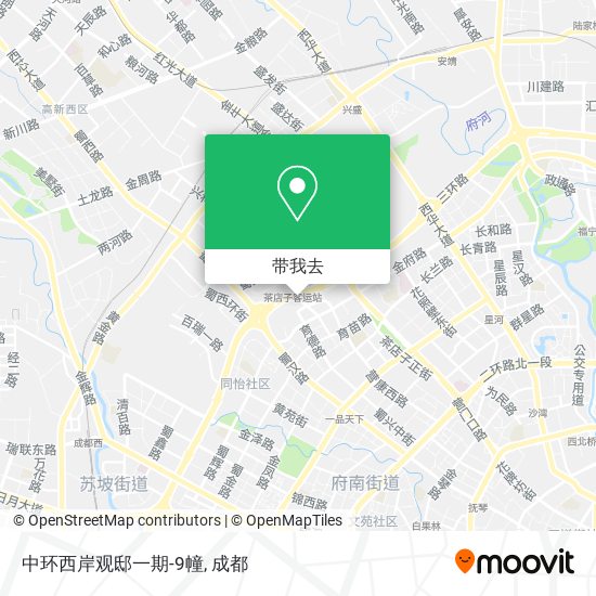 中环西岸观邸一期-9幢地图