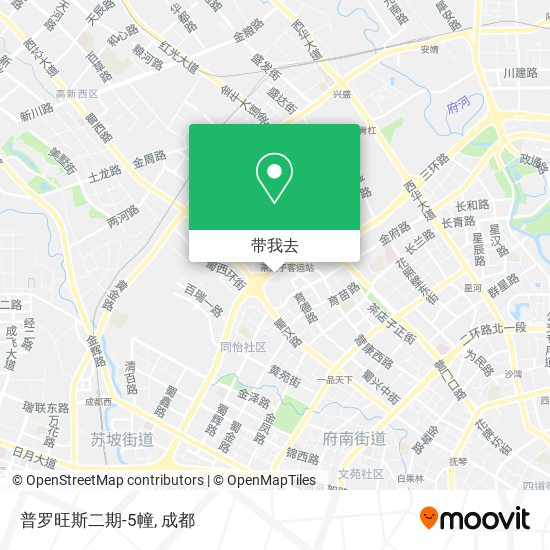普罗旺斯二期-5幢地图
