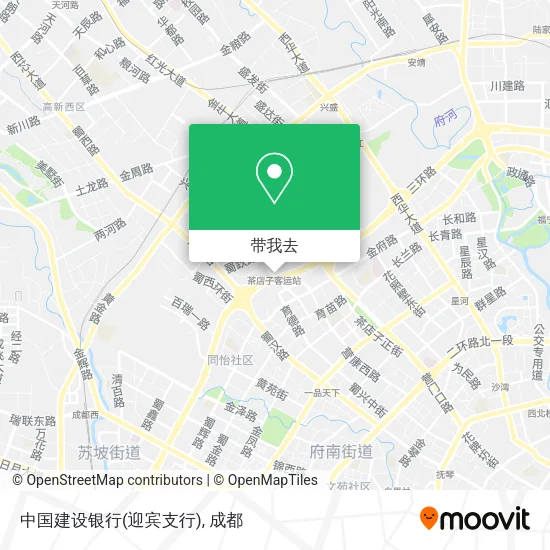 中国建设银行(迎宾支行)地图