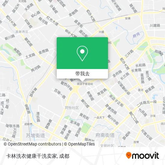 卡林洗衣健康干洗卖家地图