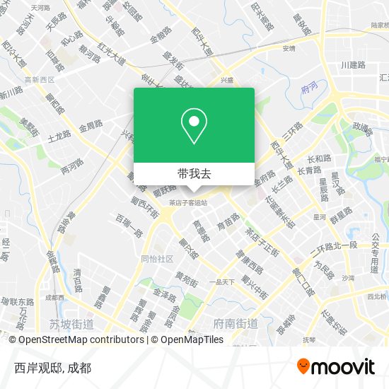 西岸观邸地图