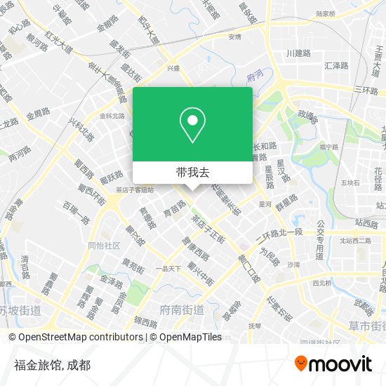 福金旅馆地图