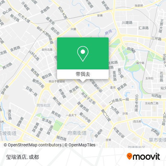 玺瑞酒店地图