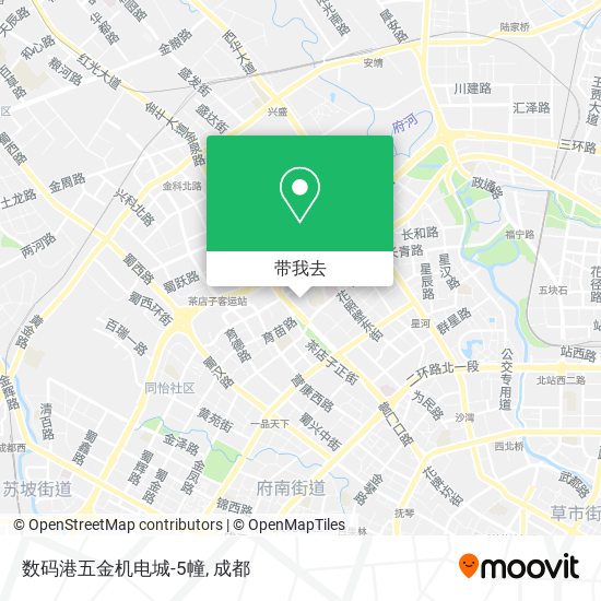 数码港五金机电城-5幢地图