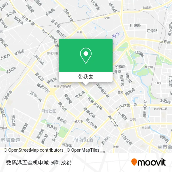 数码港五金机电城-5幢地图