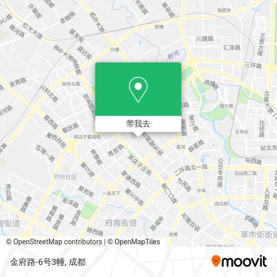金府路-6号3幢地图