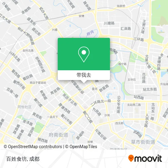 百姓食坊地图