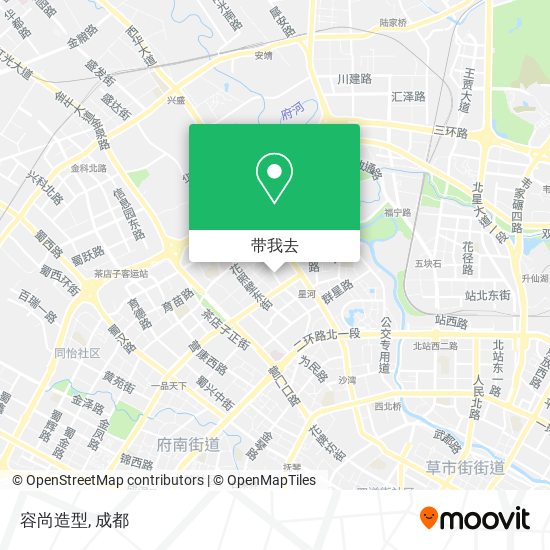 容尚造型地图