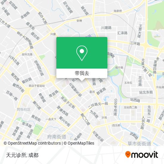 天元诊所地图