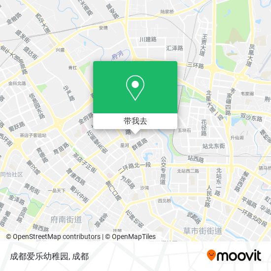 成都爱乐幼稚园地图