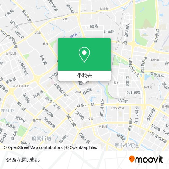 锦西花园地图