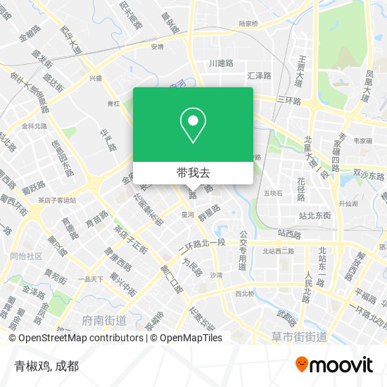 青椒鸡地图