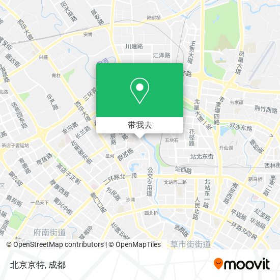 北京京特地图