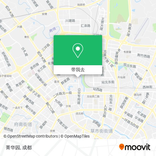 菁华园地图