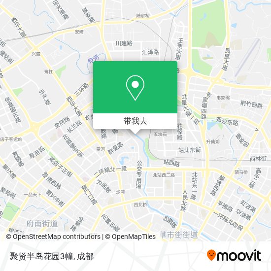 聚贤半岛花园3幢地图