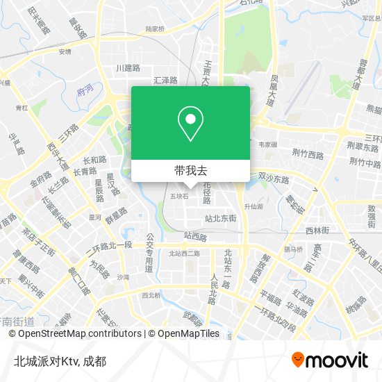 北城派对Ktv地图