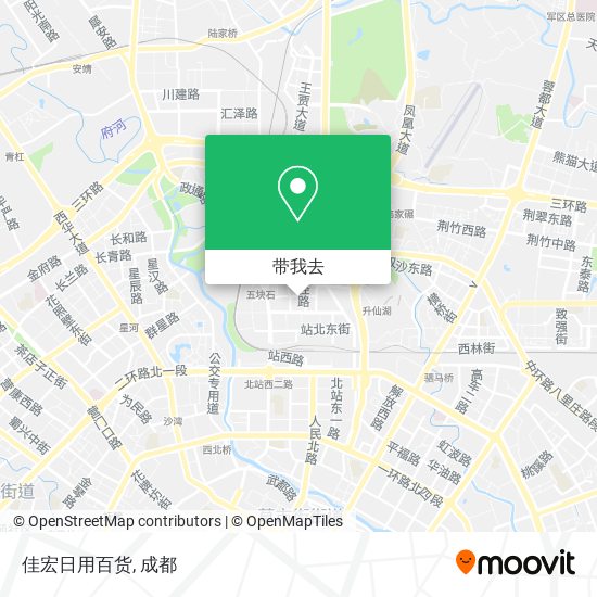 佳宏日用百货地图