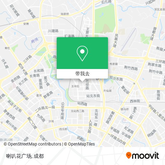 喇叭花广场地图