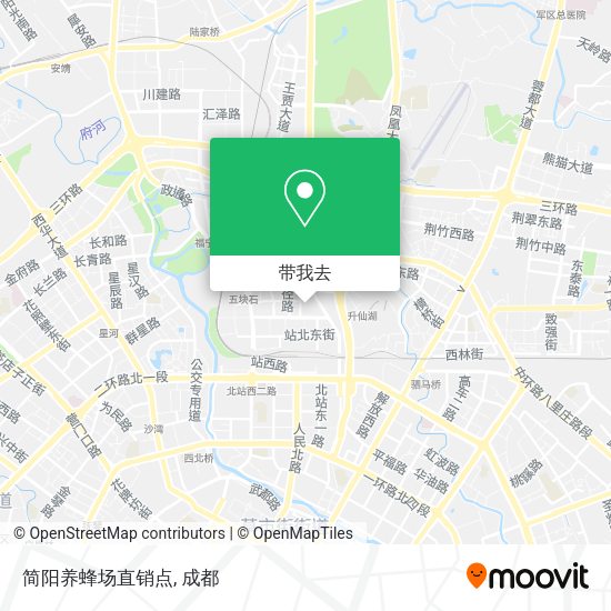 简阳养蜂场直销点地图