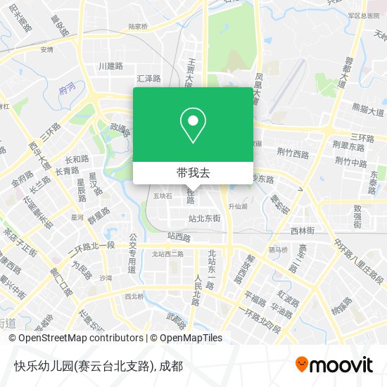 快乐幼儿园(赛云台北支路)地图