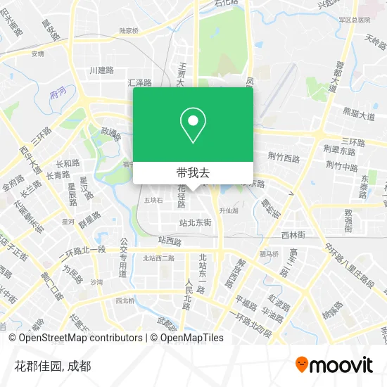 花郡佳园地图