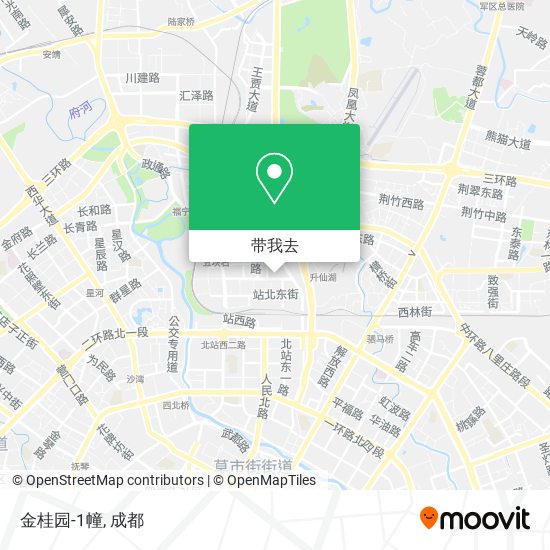 金桂园-1幢地图
