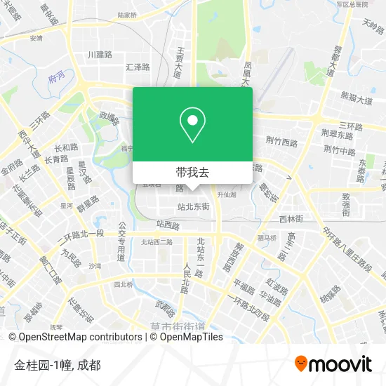 金桂园-1幢地图