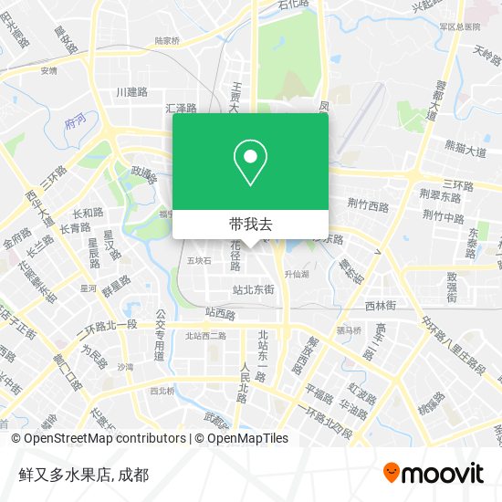 鲜又多水果店地图
