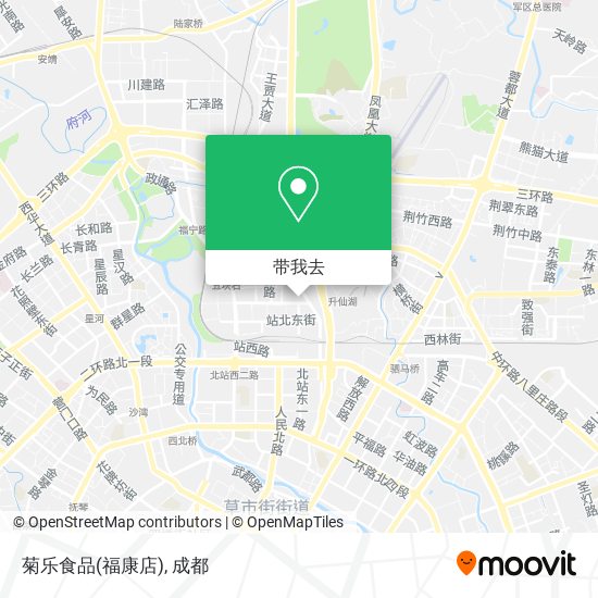 菊乐食品(福康店)地图