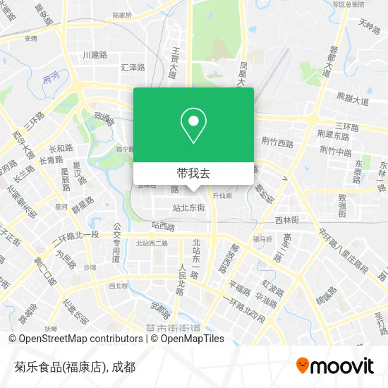 菊乐食品(福康店)地图