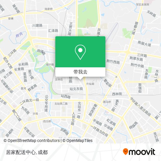 居家配送中心地图