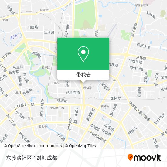 东沙路社区-12幢地图