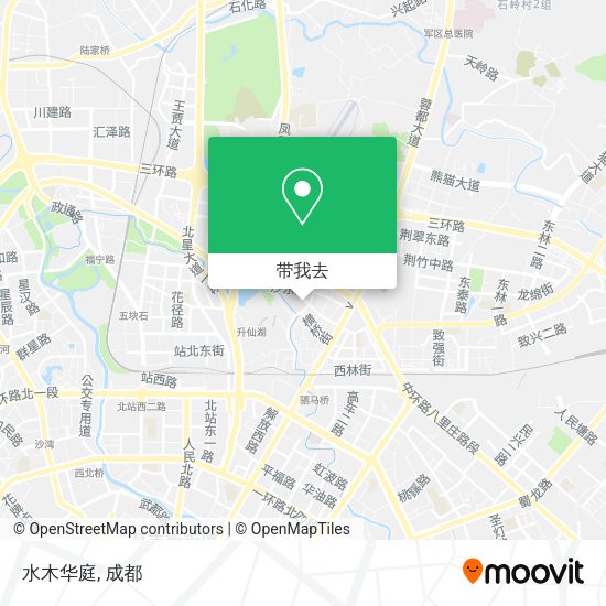 水木华庭地图