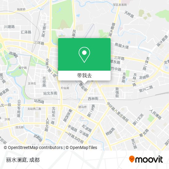 丽水澜庭地图