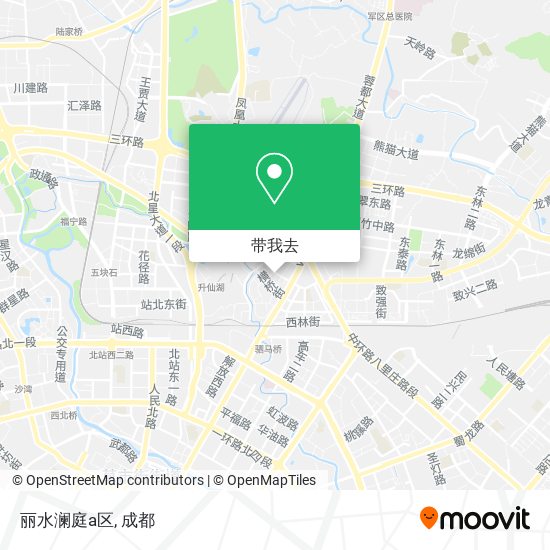 丽水澜庭a区地图