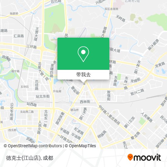 德克士(江山店)地图