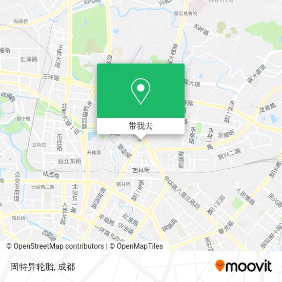 固特异轮胎地图
