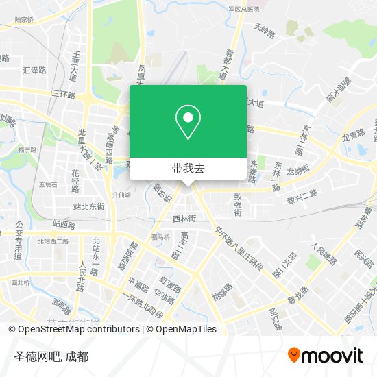 圣德网吧地图