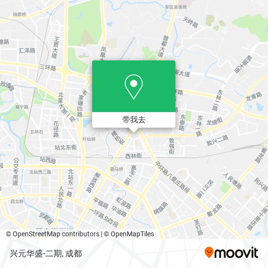 兴元华盛-二期地图
